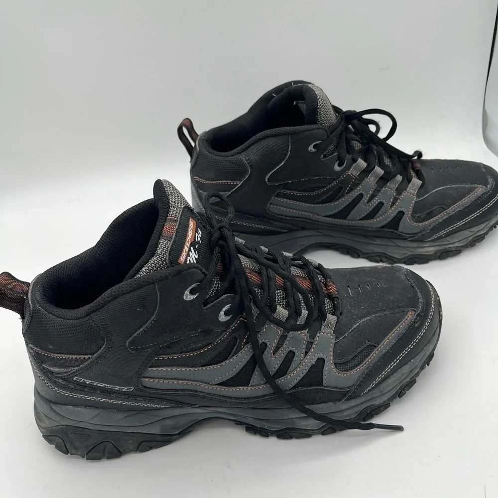 Skechers Men's Black M Fit Afterburn Hiking Boots - Picture 5 of 7